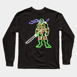 Neon Leonardo Long Sleeve T-Shirt